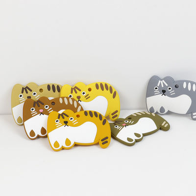 Cat Kitten Silicone Baby Teether animale BPA libera per dentizione del bambino