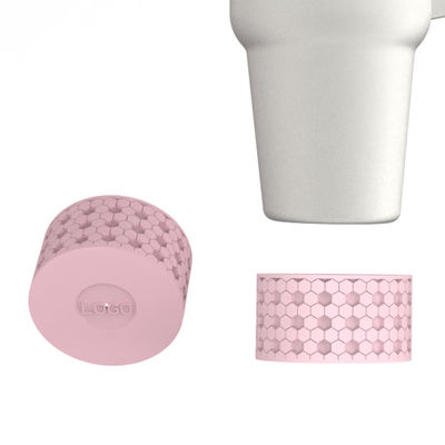 Custom 3D Tazza di silicone Bumper Boot Bottiglia manico per 20 30 40 oz Tumbler con maniglia tazza di silicone copertura bottiglie copertura inferiore