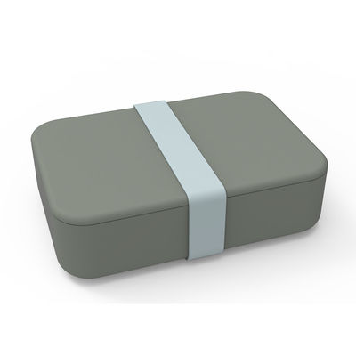 Contenitore da pranzo per insalata in silicone per alimenti Riutilizzabile senza BPA, senza microonde, con funzione antiscivolo e sicura Capacità 0-1L