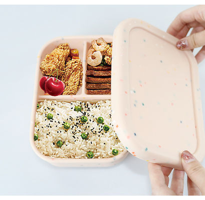 qualità  Sustainable Silicone Food Storage Container For Students Workers ODM fabbrica