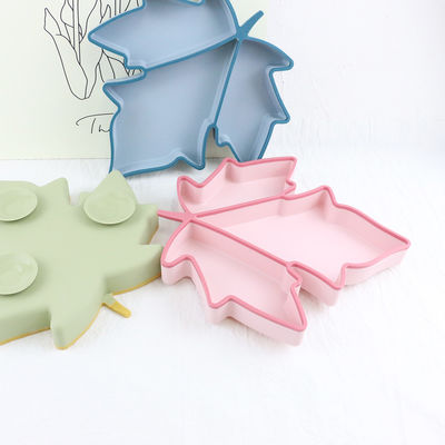 Forma variopinta dell'acero divisa silicone infrangibile della piastrina di aspirazione