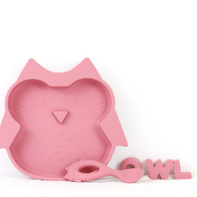 Nuovo cucchiaio del silicone del commestibile del cucchiaio del bambino di arrivo con i bambini amichevoli di Eco del bambino che alimentano a bambino il cucchiaio animale del silicone di stile