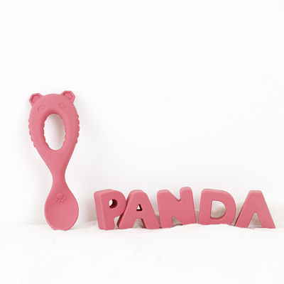 Nuovo cucchiaio del silicone del commestibile del cucchiaio del bambino di arrivo con i bambini amichevoli di Eco del bambino che alimentano a bambino il cucchiaio animale del silicone di stile