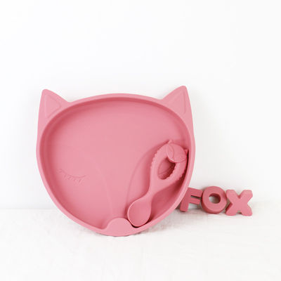 Nuovo cucchiaio del silicone del commestibile del cucchiaio del bambino di arrivo con i bambini amichevoli di Eco del bambino che alimentano a bambino il cucchiaio animale del silicone di stile