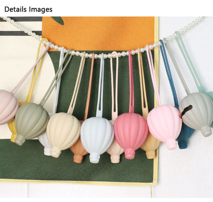 Cassa della tettarella del silicone della mongolfiera, OEM fittizio amichevole della cassa del supporto di Eco