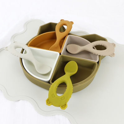 Stuoie di posto personali variopinte del silicone Eco amichevole per il bambino del bambino