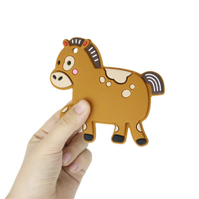 Silicone personale bambino variopinto Teether con il cavallo Dino Shape delle pecore
