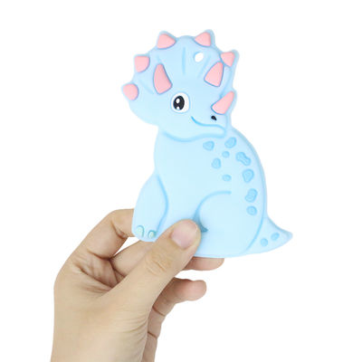 Silicone personale bambino variopinto Teether con il cavallo Dino Shape delle pecore