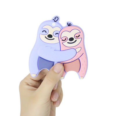 Silicone personale bambino variopinto Teether con il cavallo Dino Shape delle pecore
