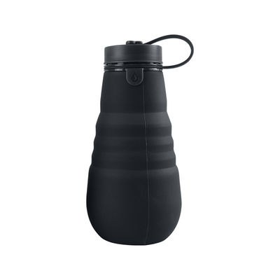 Morbidezza 500Ml pieghevole della bottiglia di acqua del silicone del ODM dell'OEM per correre
