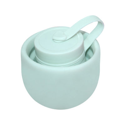 Morbidezza 500Ml pieghevole della bottiglia di acqua del silicone del ODM dell'OEM per correre