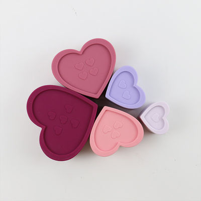 Silicone educativo del bambino che impila i blocchi con forma del fiore del cuore della stella