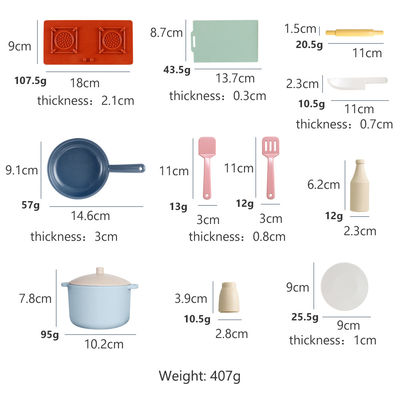 2023 nuovi giocattoli liberi non tossici del silicone del bambino di BPA per la cottura della cucina della Camera del gioco