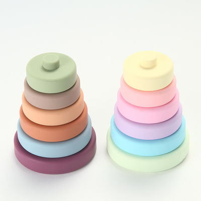 Multi giocattoli funzionali del silicone del bambino variopinti con il materiale amichevole del grado medico di Eco