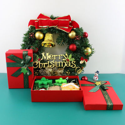 Giocattoli liberi del silicone del bambino di BPA, impilatore dell'albero di Natale per i bambini Teether