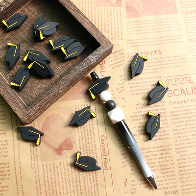 Perle focali su misura del silicone per la clip DIY del braccialetto di graduazione delle penne