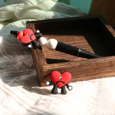 Cattivo materiale del commestibile di Bunny Custom Silicone Focal Beads per Pen Making