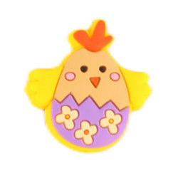 Uova focali Bunny Shape For Pen Making del pollo del silicone delle perle del commestibile