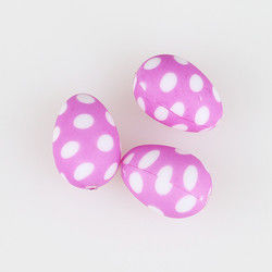 Uova focali Bunny Shape For Pen Making del pollo del silicone delle perle del commestibile