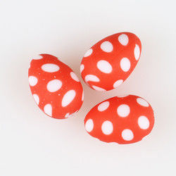 Uova focali Bunny Shape For Pen Making del pollo del silicone delle perle del commestibile