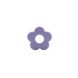 Perla 4.5cm mettere i denti del silicone dei fori del fiore per la collana di masticazione della clip della tettarella di DIY