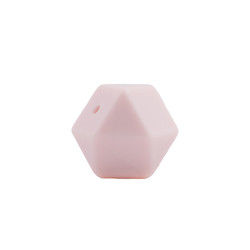 sicurezza amichevole di Eco della perla mettere i denti del silicone di esagono di 17mm masticabile per dentizione del bambino