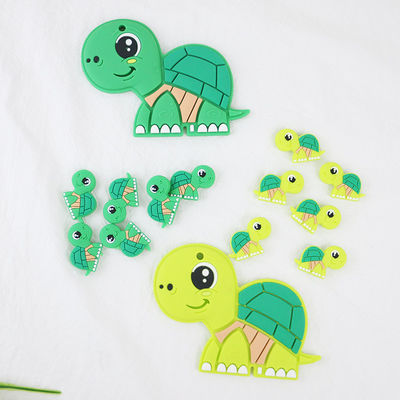 Perle animali del piccolo silicone, bambino Teether delle perle del silicone per il braccialetto di catene della collana