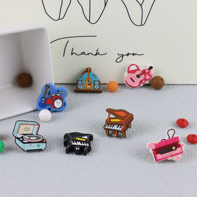Il silicone amichevole di Eco ha personalizzato le perle mettere i denti per il braccialetto di Keychains