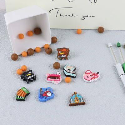 Il silicone amichevole di Eco ha personalizzato le perle mettere i denti per il braccialetto di Keychains