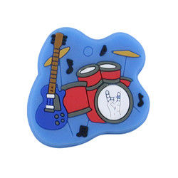 Il silicone amichevole di Eco ha personalizzato le perle mettere i denti per il braccialetto di Keychains