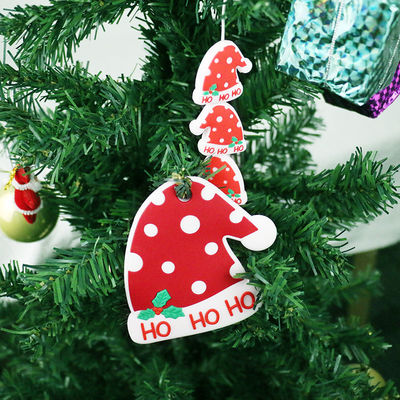 Mini Food Grade Christmas Silicone borda per la collana della catena della tettarella di DIY