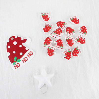 Mini Food Grade Christmas Silicone borda per la collana della catena della tettarella di DIY
