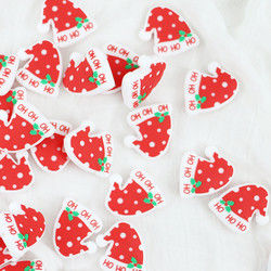 Mini Food Grade Christmas Silicone borda per la collana della catena della tettarella di DIY