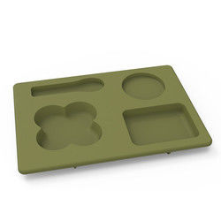 Le multi stoviglie funzionali del silicone hanno messo infrangibile per i bambini dei bambini