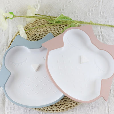 Piastrina d'alimentazione del silicone infantile libero di BPA impermeabile con il fondo di aspirazione