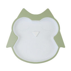 Piastrina d'alimentazione del silicone infantile libero di BPA impermeabile con il fondo di aspirazione