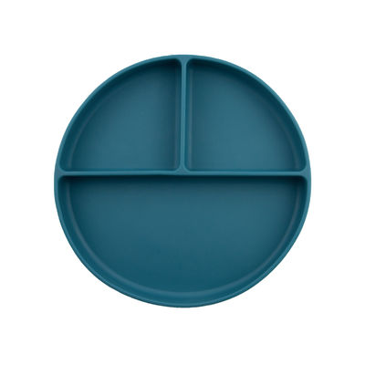 Tipo giro di aspirazione dell'insieme della piastrina del bambino del silicone a forma di per l'alimentazione del bambino