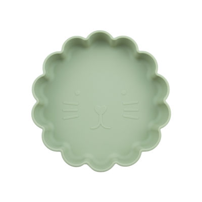 Il silicone amichevole del bambino di aspirazione di Eco placca la morbidezza per l'OEM della cena del bambino