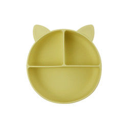 Cat Style Kids Silicone Bowl, silicone variopinto ha diviso l'OEM della piastrina di aspirazione