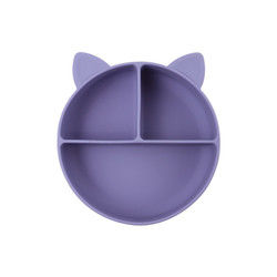 Cat Style Kids Silicone Bowl, silicone variopinto ha diviso l'OEM della piastrina di aspirazione