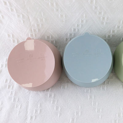 Insieme libero su ordinazione della ciotola degli alimenti per bambini di BPA, ciotola del silicone del bambino di aspirazione del commestibile