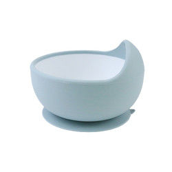 Insieme libero su ordinazione della ciotola degli alimenti per bambini di BPA, ciotola del silicone del bambino di aspirazione del commestibile