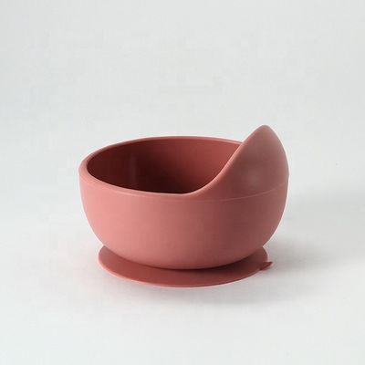 La ciotola durevole del silicone di multi colori ha messo delicatamente flessibile per l'alimentazione del bambino