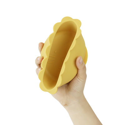 La ciotola del silicone di aspirazione ha messo il PVC libero di BPA libero per i bambini infantili unisex