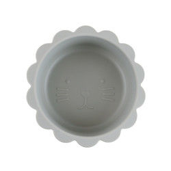 La ciotola personale del silicone di aspirazione ha messo il materiale libero non tossico impermeabile di BPA
