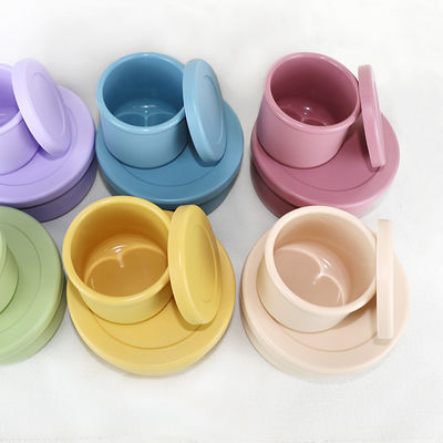 Insieme libero della ciotola del silicone di BPA, silicone Bento Boxes With Customized Logo