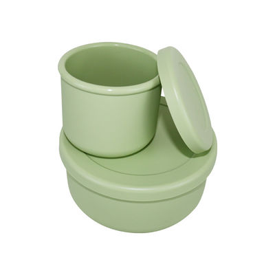 Insieme libero della ciotola del silicone di BPA, silicone Bento Boxes With Customized Logo