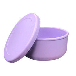 Insieme libero della ciotola del silicone di BPA, silicone Bento Boxes With Customized Logo