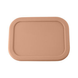 3 contenitori del pranzo del silicone del compartimento, silicone riutilizzabile Bento Lunch Box Leak Proof