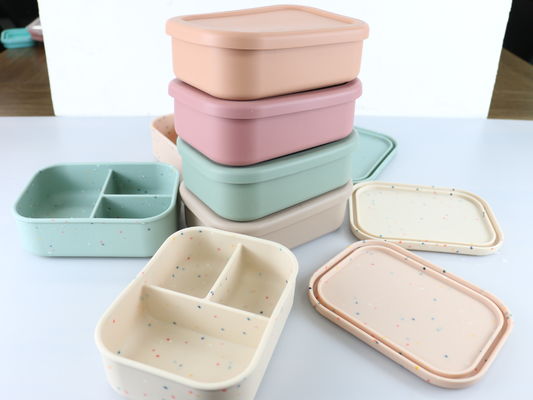 Contenitori di stoccaggio sostenibili dell'alimento del silicone per il ODM dei lavoratori di studenti